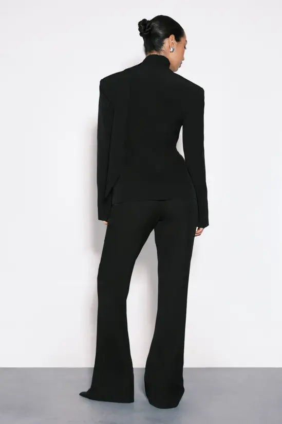 Boohoo Basics Tailored Flare Trouser